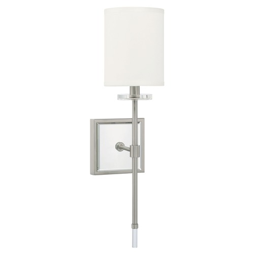 Edin 20.25-Inch Wall Sconce in Brushed Nickel by Capital Lighting