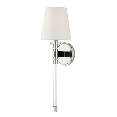Blixen Polished Nickel Sconce by Hudson Valley Lighting