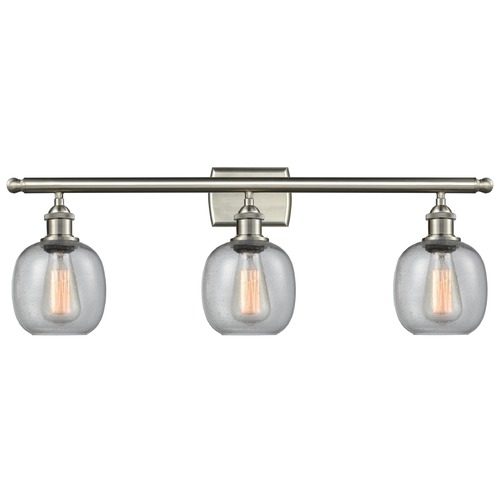 Innovations Lighting Innovations Lighting Belfast Brushed Satin Nickel Bathroom Light 516-3W-SN-G104