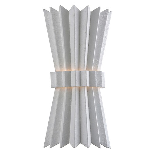 Corbett Lighting Moxy Gesso White Sconce by Corbett Lighting 313-12