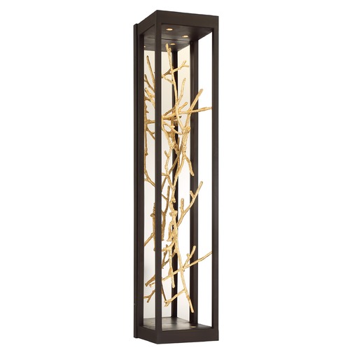 Aerie Bronze & Gold LED Sconce by Eurofase Lighting