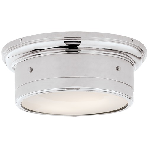 Visual Comfort Signature Collection Studio VC Siena Small Flush Mount in Chrome by Visual Comfort Signature SS4015CHWG