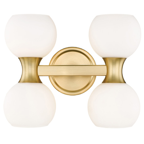 Z-Lite Artemis Modern Gold Bathroom Light