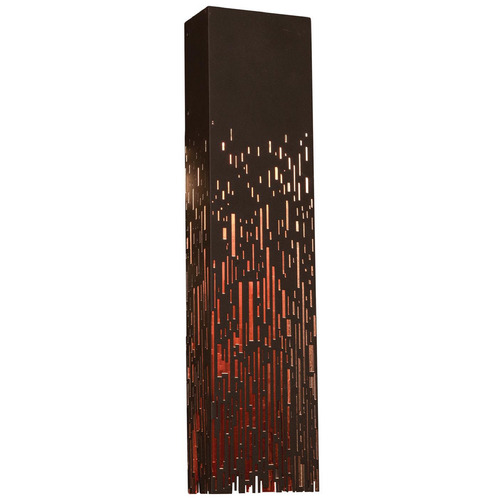 Afx Lighting Embers Black & Polished Copper LED Sconce