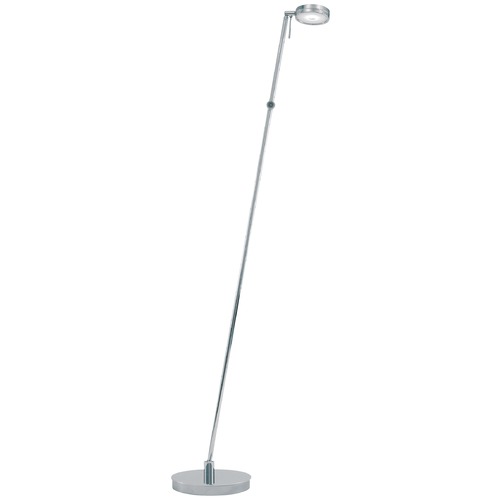 George Kovacs Lighting George's Reading Room LED Pharmacy Floor Lamp in Chrome by George Kovacs P4304-077