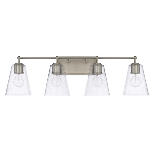 Capital Lighting Murphy 32.50-Inch Vanity Light in Brushed Nickel by Capital Lighting 121741BN-463