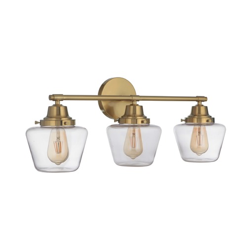 Craftmade Lighting Essex 27.75-Inch Bath Light in Satin Brass by Craftmade Lighting 19528SB3