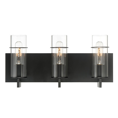 Pista 19-Inch Bath Bar in Black by Eurofase Lighting