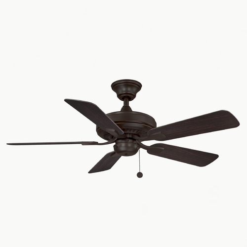 Fanimation Fans Fanimation Fans Edgewood 44 Dark Bronze Ceiling Fan Without Light FP9044DZW