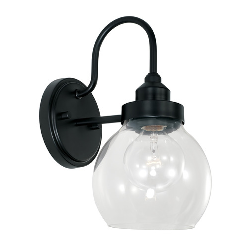 Capital Lighting Brecken Wall Sconce in Matte Black by Capital Lighting AA1014MB