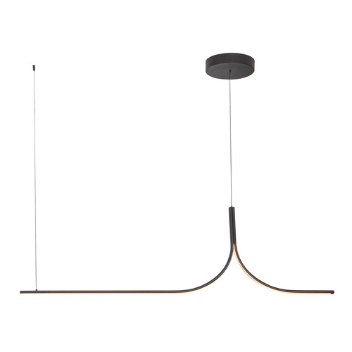 Kuzco Lighting Kuzco Lighting Thread Black LED Island Light LP17905-BK-UNV-010