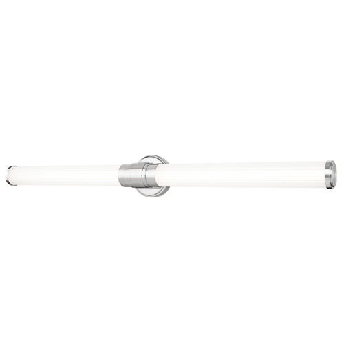Z-Lite Z-Lite Warwick Brushed Nickel LED Vertical Bathroom Light 1020-40W-BN-LED