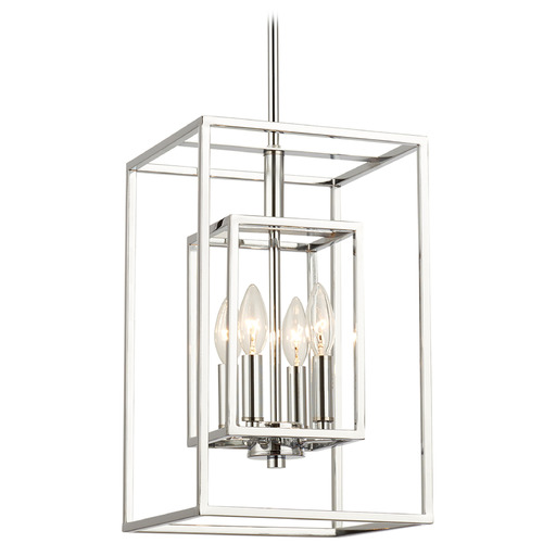 Crystorama Lighting Crystorama Lighting Kai Polished Chrome Mini-Pendant Light ED884114CH