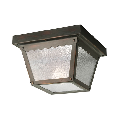Outdoor Flush Mount in Bronze by Progress Lighting