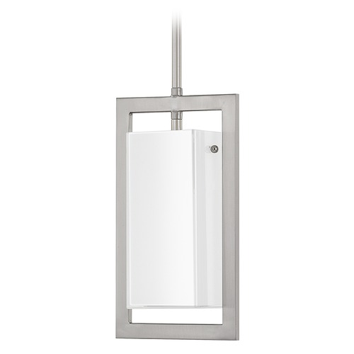 Capital Lighting Tahoe Mini Pendant in Brushed Nickel by Capital Lighting 4751BN-153