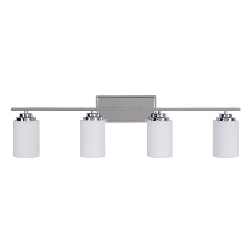 Albany 35.04-Inch Chrome Bath Light by Craftmade Lighting