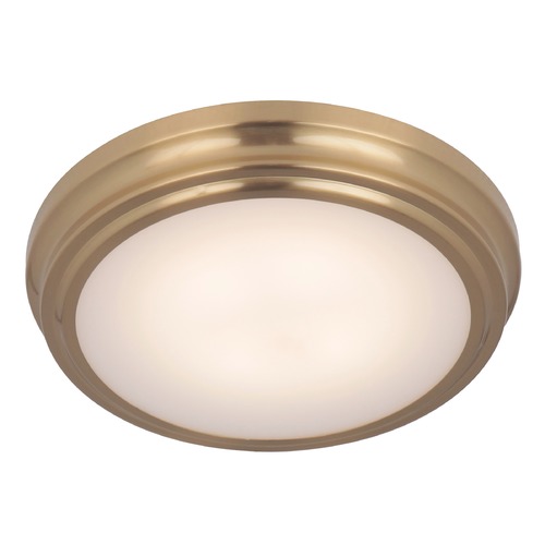 Craftmade Lighting 9-Inch LED Satin Brass Flush Mount by Craftmade Lighting X6609-SB-LED