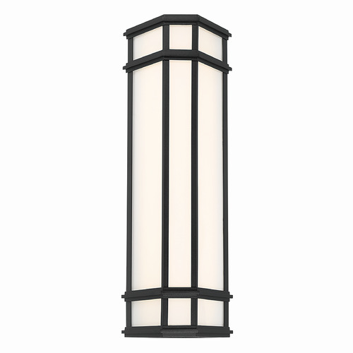 Eurofase Lighting Monte 21-Inch Outdoor Sconce in Satin Black by Eurofase Lighting 42688-013