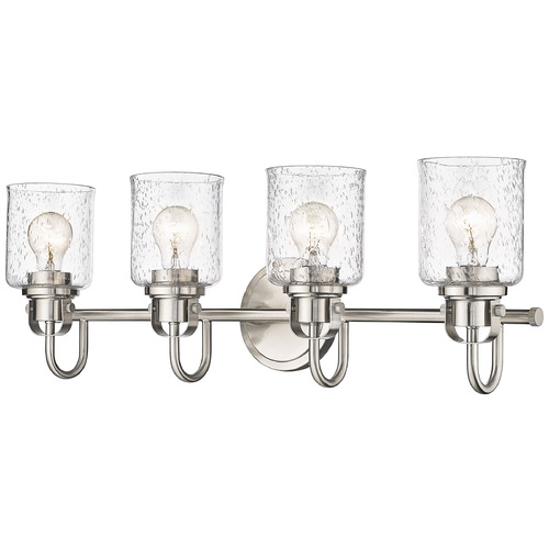 Kinsley Brushed Nickel Bathroom Light by Z-Lite