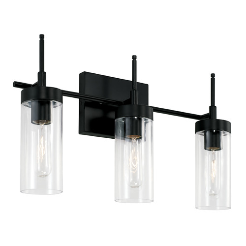 Capital Lighting Riley 19-Inch Vanity Light in Matte Black by Capital Lighting AA1015MB