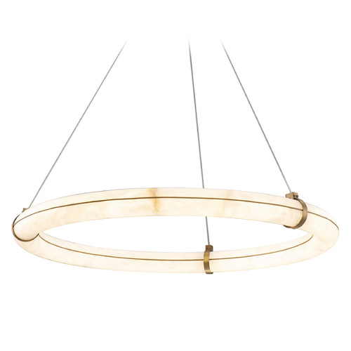 Modern Forms Clique Aged Brass LED Pendant Light