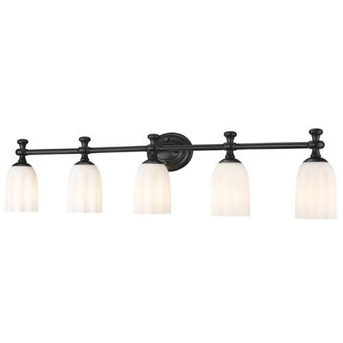 Z-Lite Orion Matte Black Bathroom Light