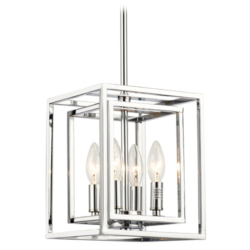 Crystorama Lighting Kai Polished Chrome Mini-Pendant Light