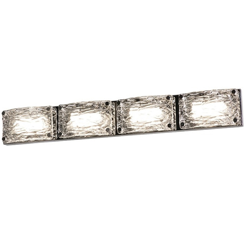 Afx Lighting Glacier Polished Chrome LED Bathroom Light