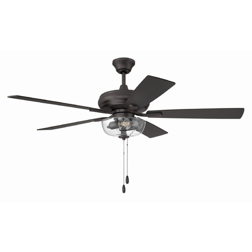 Craftmade Lighting Craftmade Lighting Eos Classic Bronze LED Ceiling Fan with Light ECF201CBZ5-CBZWLN