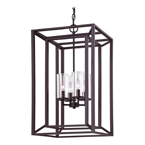 Design Classics Lighting Harmony 14-Inch Foyer Pendant in Royal Bronze by Design Classics 1746-30