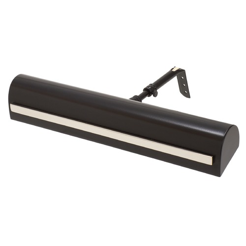 Traditional Mahogany Bronze & Antique Brass Picture Light by House of Troy Lighting