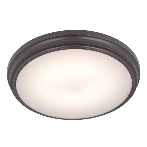 11-Inch LED Flush Mount in Oiled Bronze by Craftmade Lighting