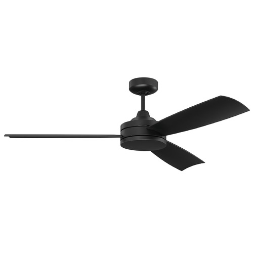 Craftmade Lighting Inspo 54-Inch Fan in Flat Black by Craftmade Lighting INS54FB3