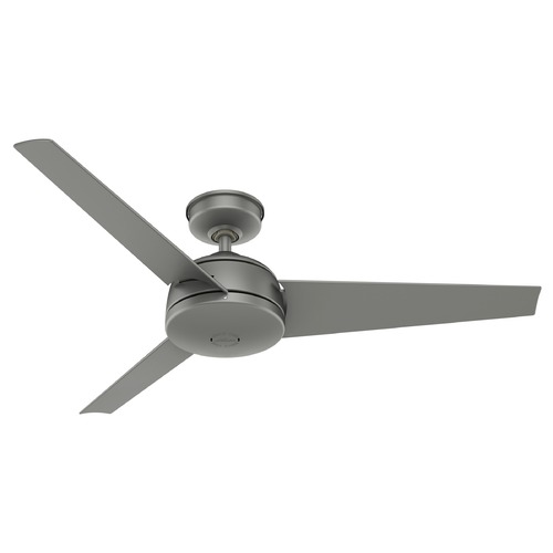 Hunter Fan Company 52-Inch Trimaran Fan in Matte Silver by Hunter Fan Company 59608