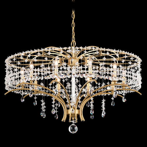 Bella Rose Heirloom Gold Crystal Chandelier by Schonbek Lighting