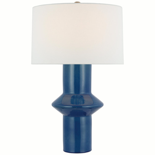 Visual Comfort Signature Collection Paloma Contreras Maxime Table Lamp in Aqua by Visual Comfort Signature PCD3602AQC-L