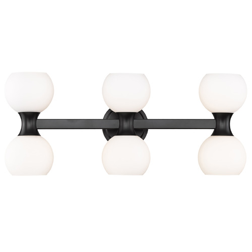 Z-Lite Artemis Matte Black Bathroom Light