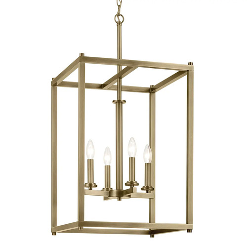 Kichler Lighting Crosby Natural Brass Pendant Light