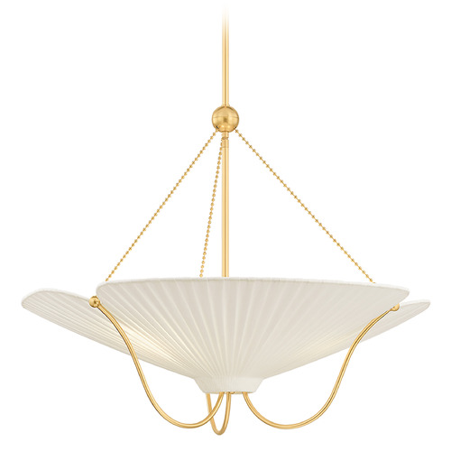 Hudson Valley Lighting Gerhard Aged Brass LED Pendant Light