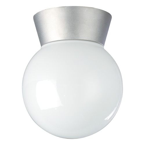 Nuvo Lighting Satin Aluminum Close To Ceiling Light
