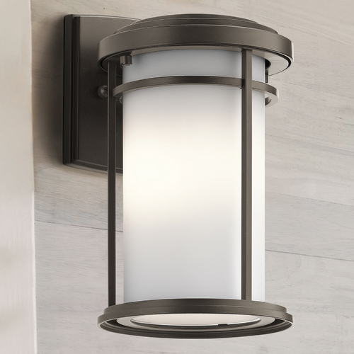 Toman 10.25-Inch Olde Bronze Outdoor Wall Light by Kichler Lighting