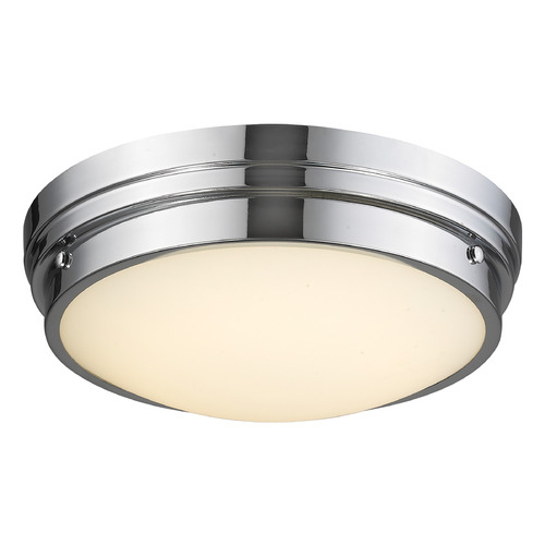 Avenue Lighting Cermack St. Collection LED Flush Mount in Chrome by Avenue Lighting HF1160-CH