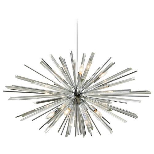 Palisades Ave. Chrome Chandelier by Avenue Lighting