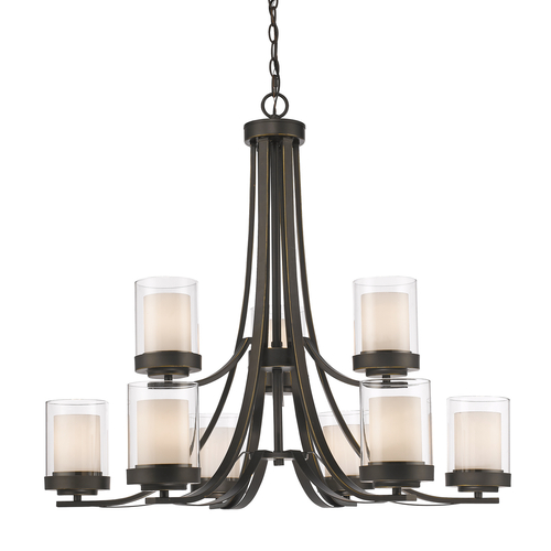 Willow Olde Bronze Chandelier by Z-Lite