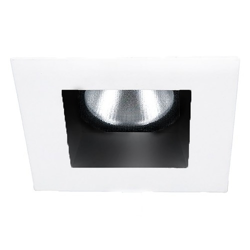 WAC Lighting Aether Black & White LED Recessed Trim by WAC Lighting R2ASDT-W830-BKWT