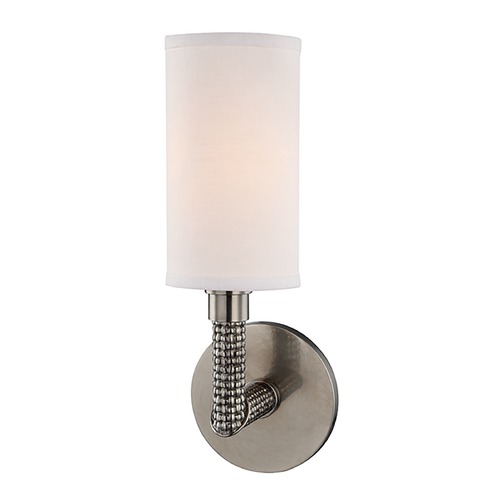 Hudson Valley Lighting Dubois Historic Nickel Sconce by Hudson Valley Lighting 1021-HN