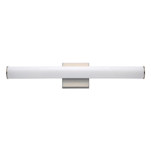 Maxim Lighting Rail Satin Nickel LED Vertical Bathroom Light by Maxim Lighting 52102SN