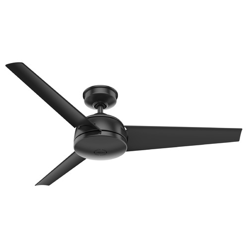 52-Inch Trimaran Fan in Matte Black by Hunter Fan Company