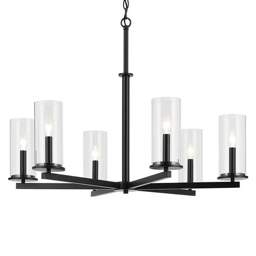 Kichler Lighting Kichler Lighting Crosby Black Chandelier 44013BK