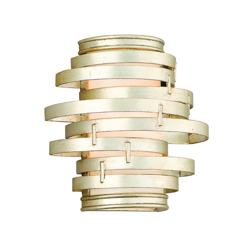 Corbett Lighting Modern Sconce in Modern Silver by Corbett Lighting 128-11